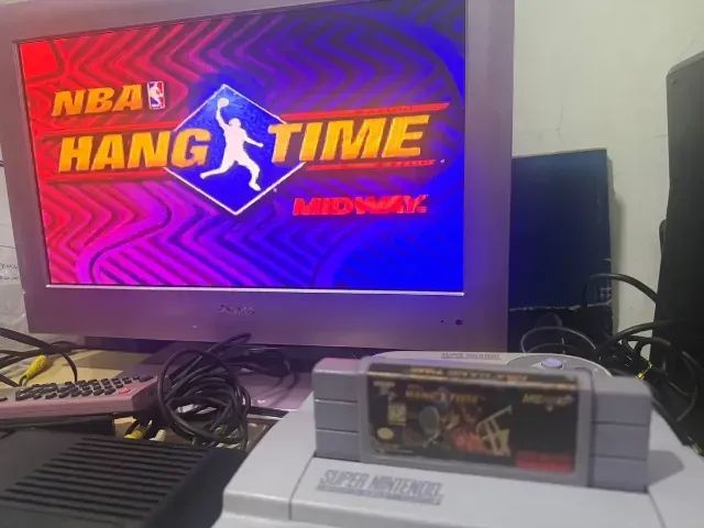 Cartucho Nba Hang Time Super Nintendo Jogo Original Snes