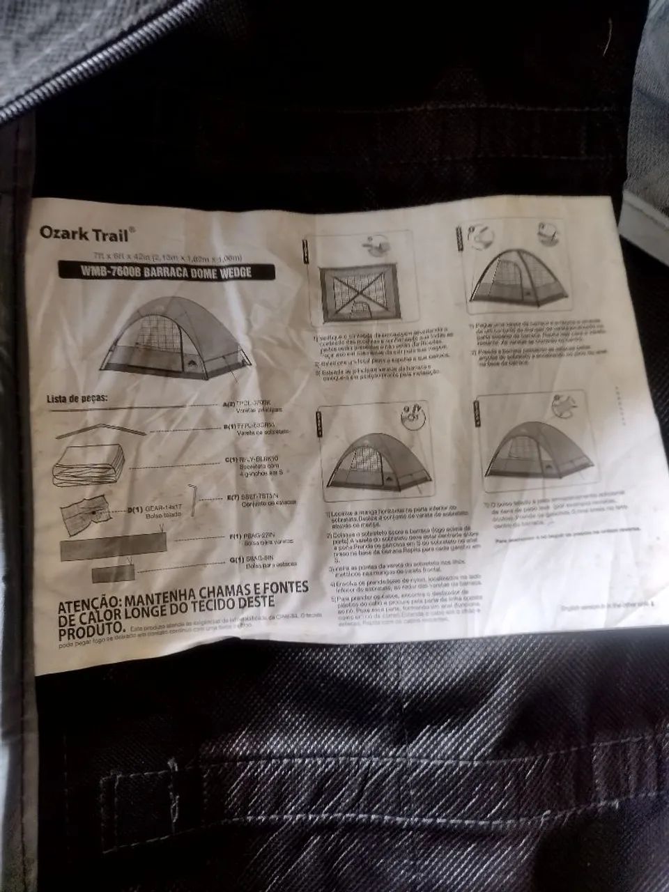 Barraca para acampamento  - Foto 3