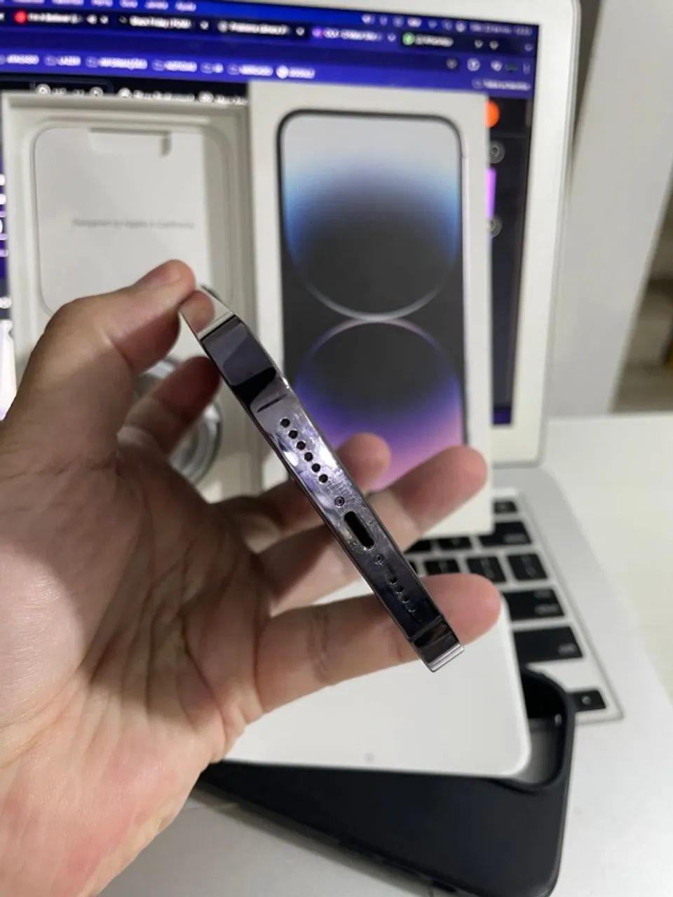 IPhone 14 Pro Max de 256GB Excelente - Troco e parcelo - No centro de BH - Foto 2