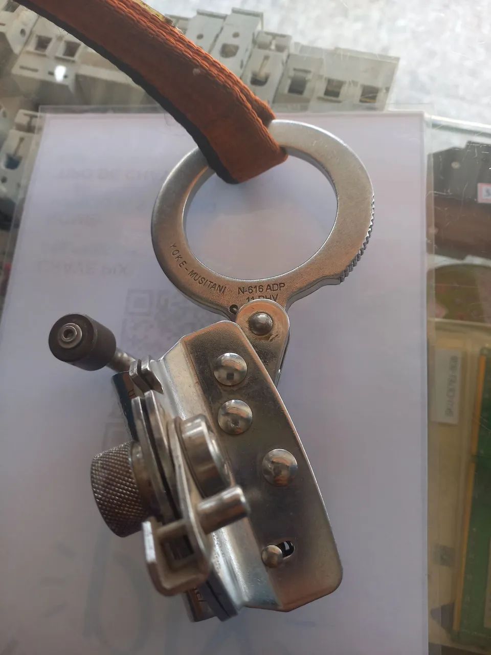 trava-quedas deslizante para corda - Foto 3