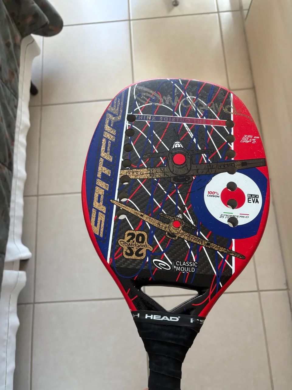 Raquete beach tennis quicksand spitfire  - Foto 3