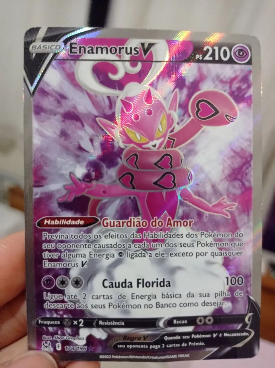 Carta de Pokémon EnamorusV 