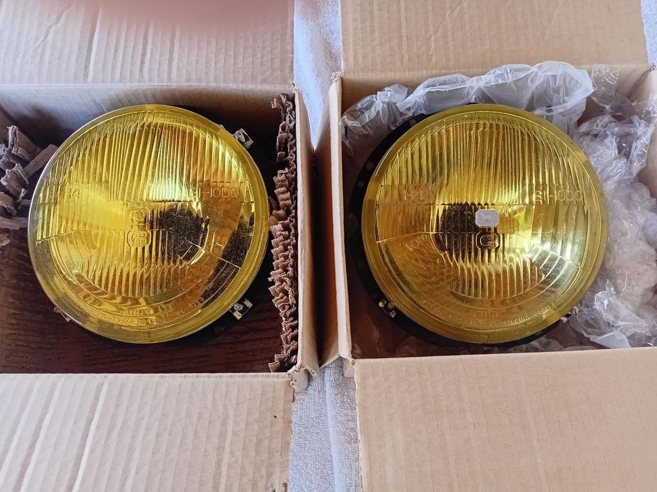 Farol cibie Cavalinho e arteb H4 para VW Fusca Kombi excelente custo qualidade - Foto 5