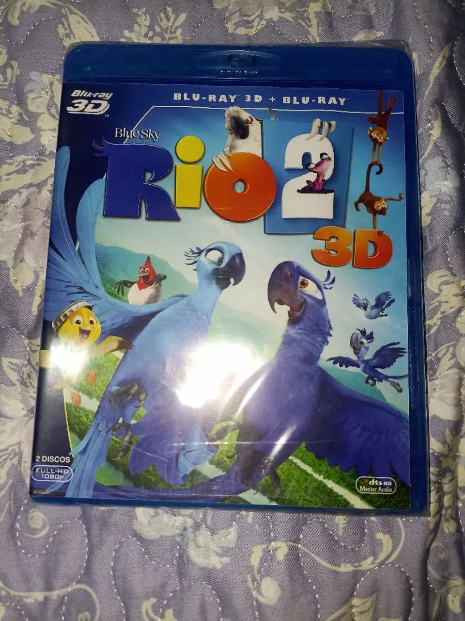 Blu-ray Rio 2 - 3D Blue - Lacrado 