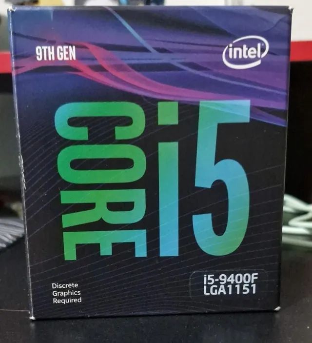 Processador I5 9400F, 2.9GHz (Sem Vídeo Integrado, Stock Cooler Danificado)