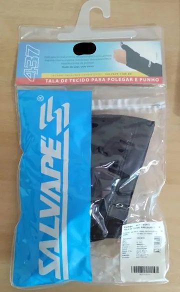 Tala Para Punho Com Apoio Polegar 437 Direita Salvapé Tamanho G - Foto 4