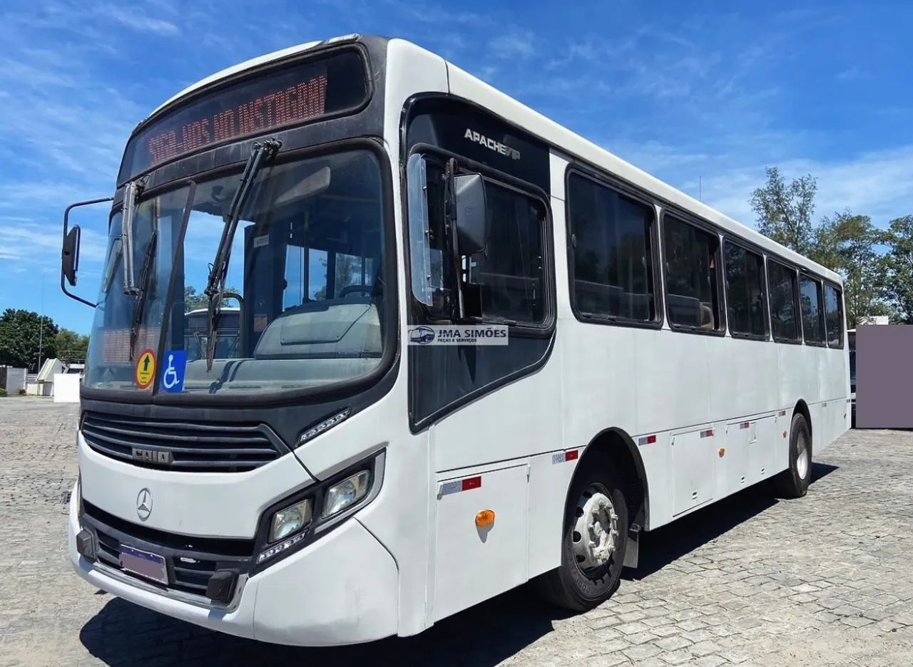 ÔNIBUS MB OF 1519 CAIO APACHE VIP 2014