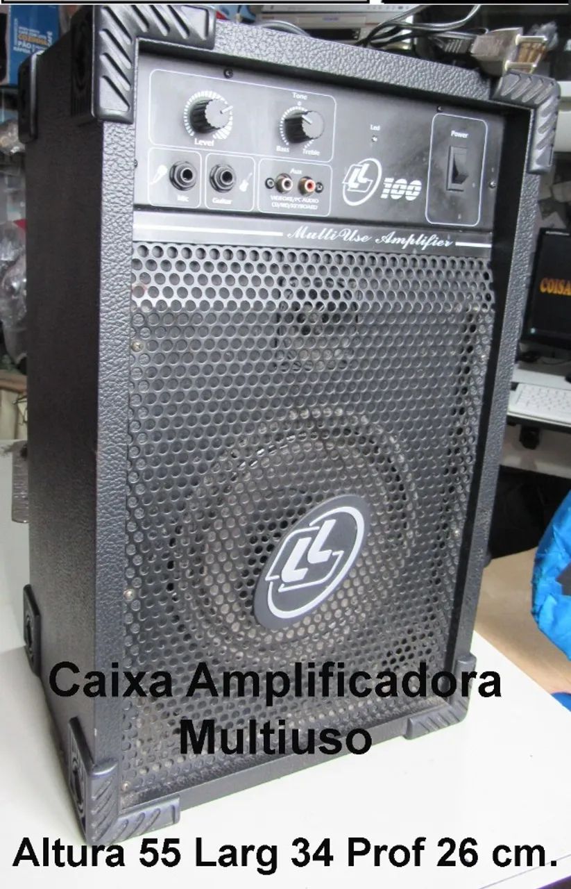 Caixa de Som Amplificadora Multiuso LL100