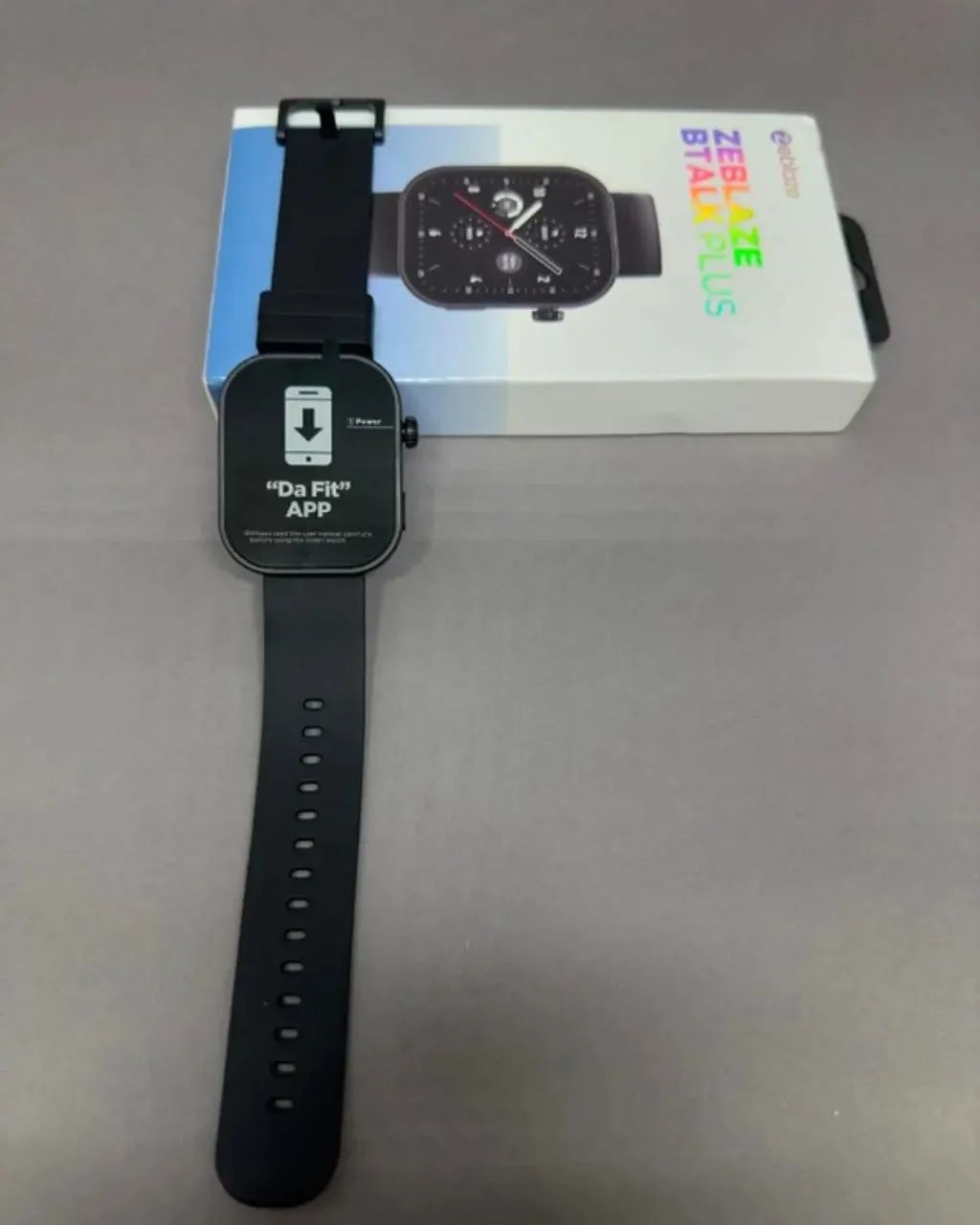Smartwatch Zeblaze Btalk Plus - preto - Foto 3