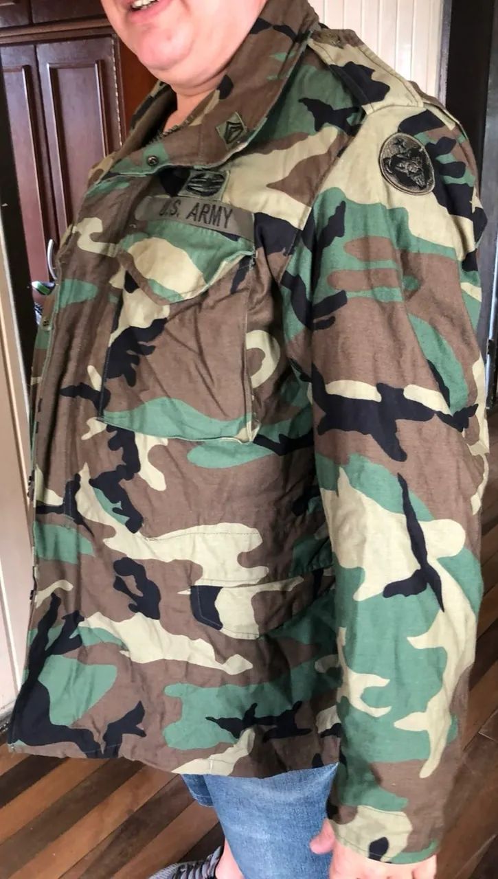 Jaqueta Exército Americano camuflada - Foto 2