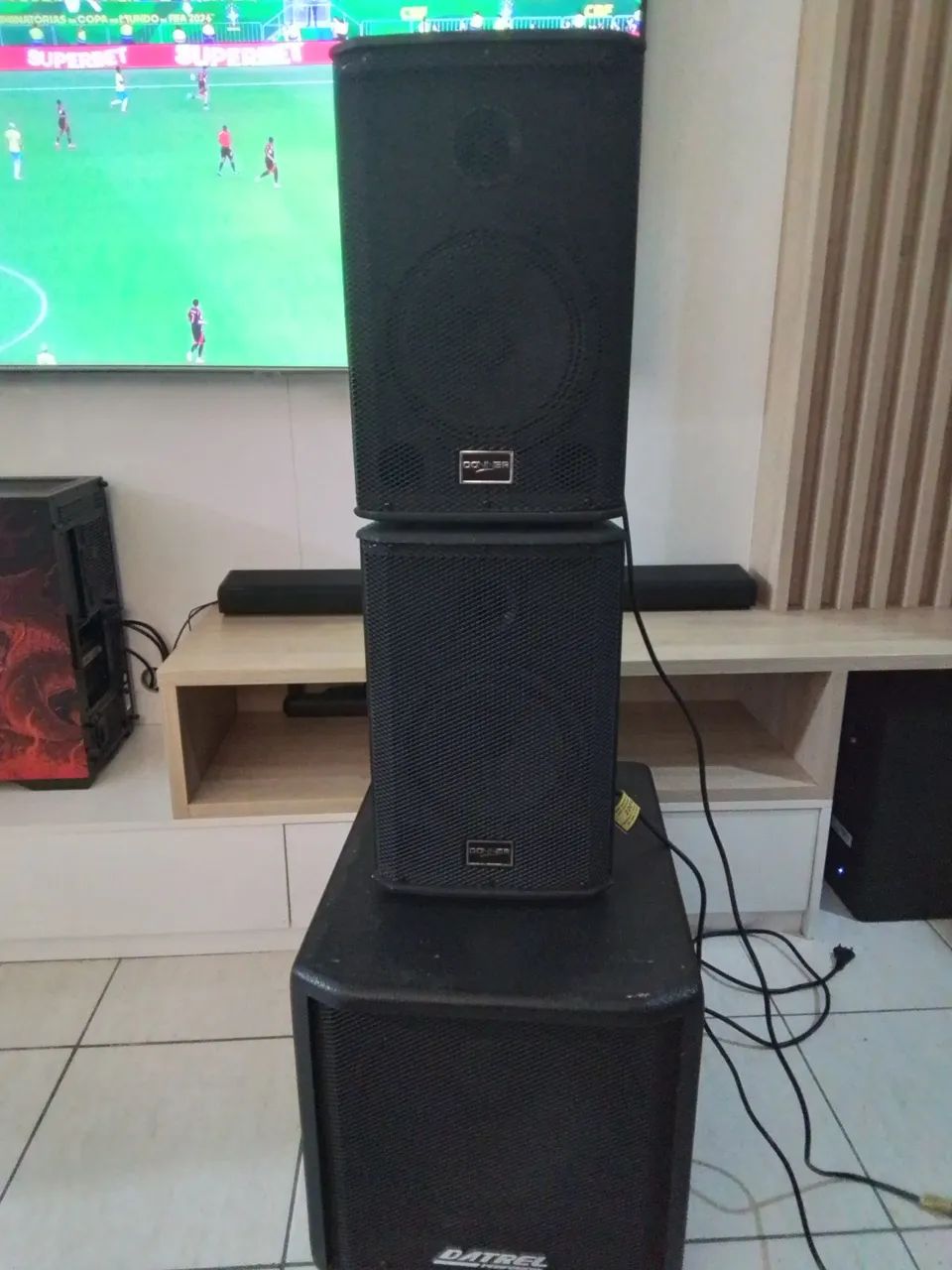 Par de Caixas Ativas Donner Saga 8 - Foto 2