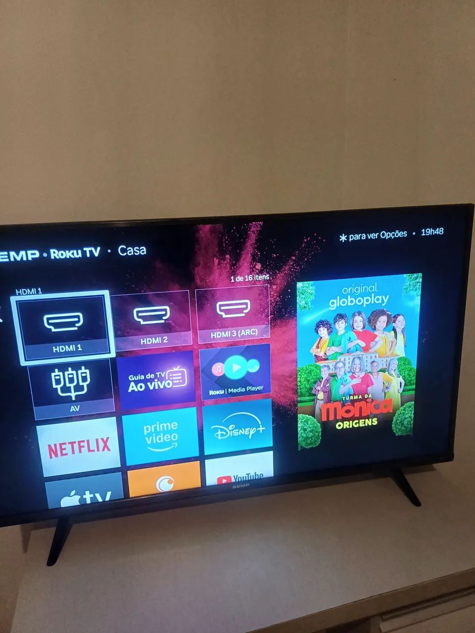 Televisão semp 43 pol - Foto 3
