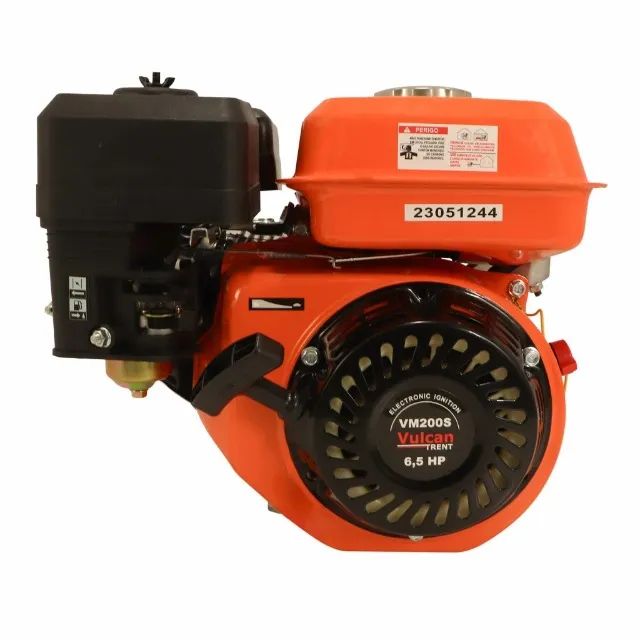 Motor estacionario a gasolina 4T 196cc 6,5HP c/sensor de oleo VM200S Vulcan - Foto 3