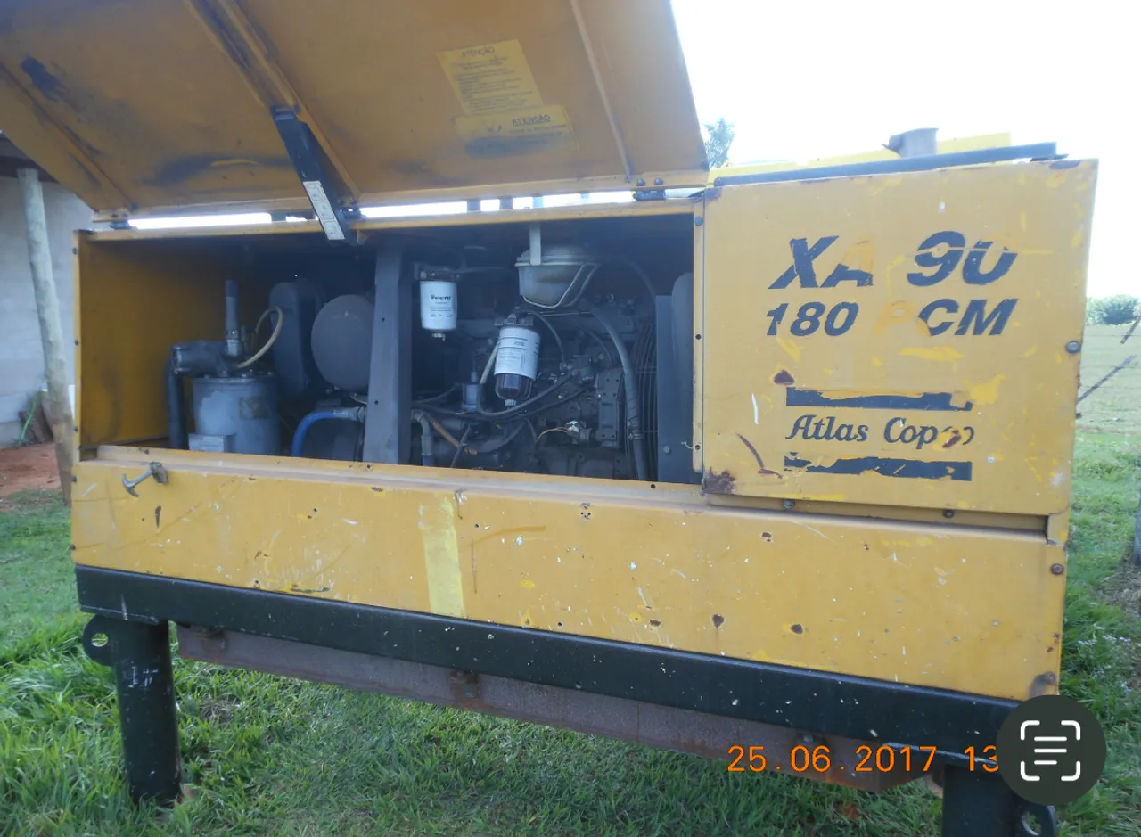Compressor de Ar Atlas Copco XA 90 180 PCM