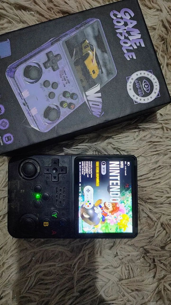 Console de jogos portátil - Retro e moderno!