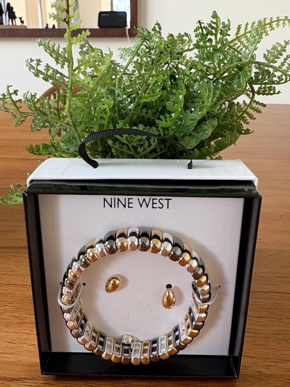Conjunto de Pulseira e Brincos Nine West