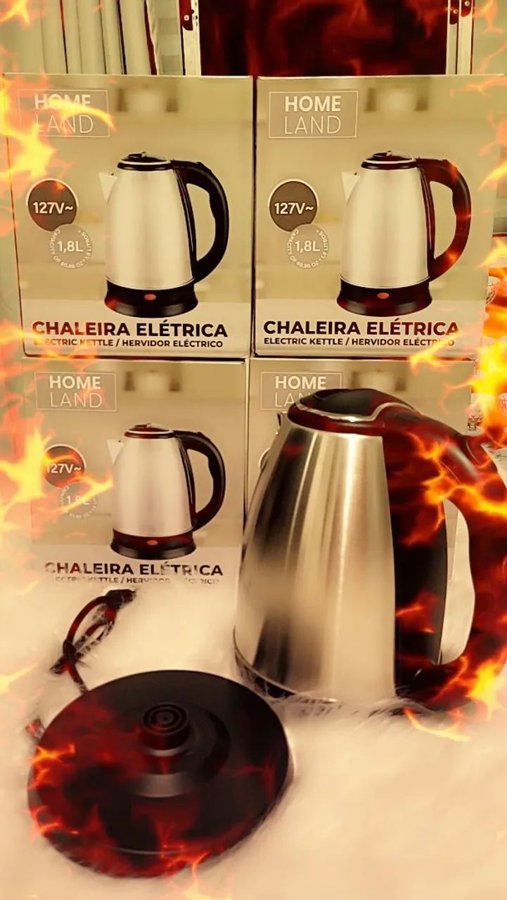 Chaleira Elétrica 1,8L Home Land 127V