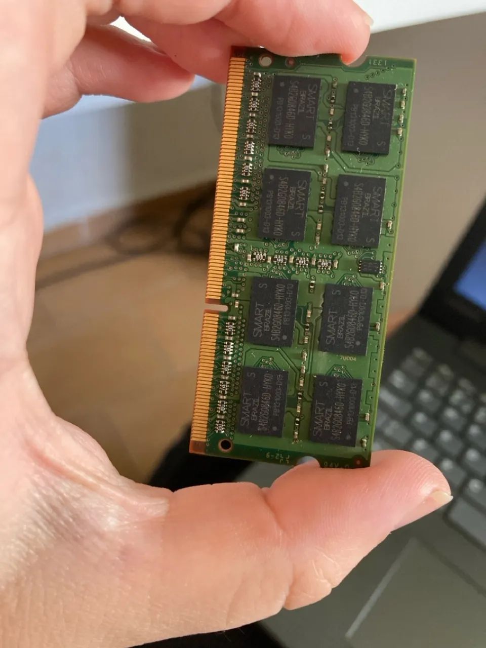 Memória RAM 4GB DDR3 PC3L-12800S SMART. Notebook - Foto 2