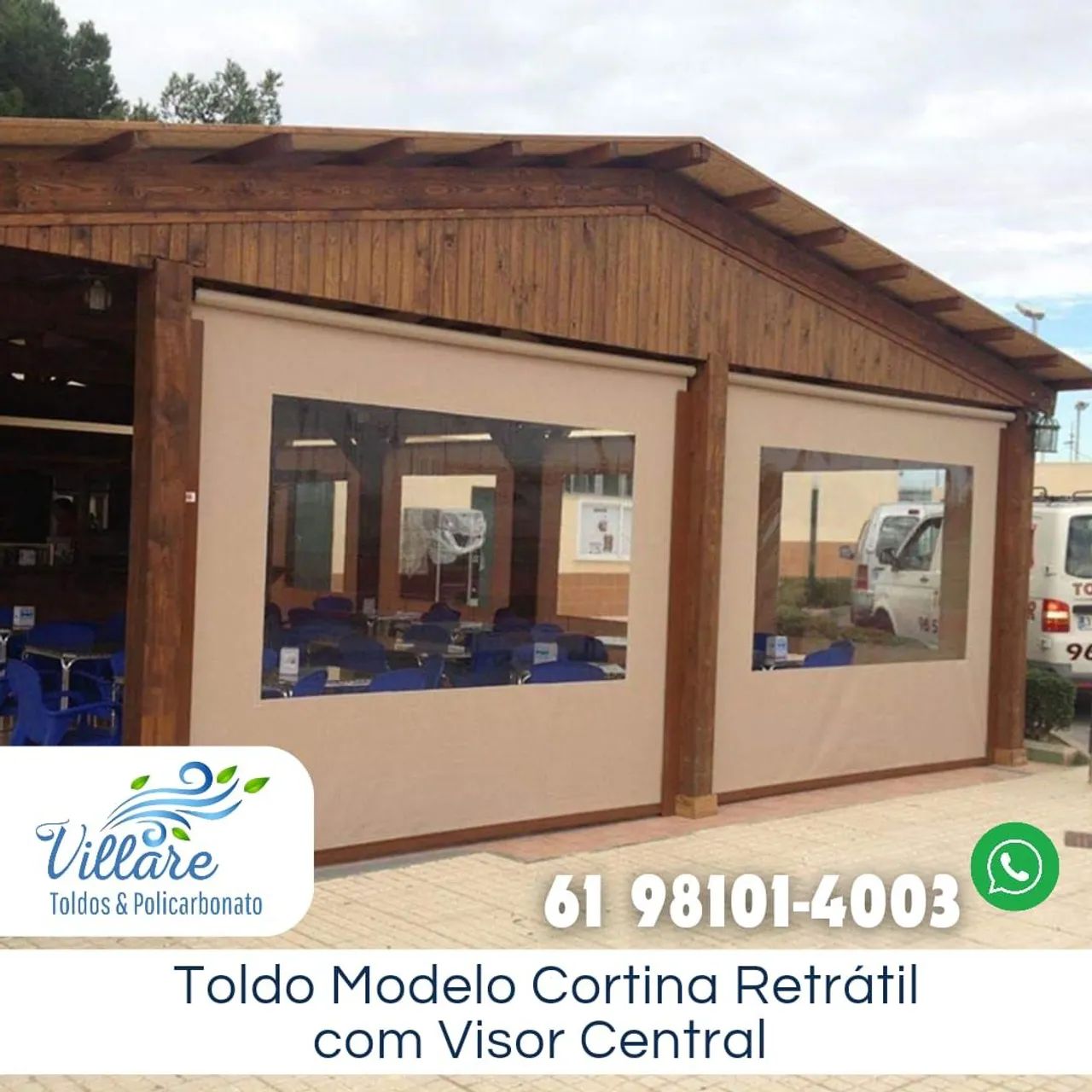 Toldo Cortina Retrátil  - Foto 5