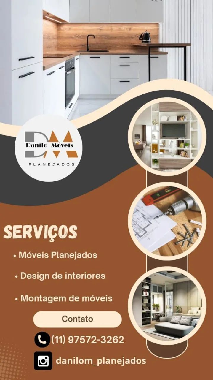 Montagem Móveis. Fabricação de Móveis Planejados 