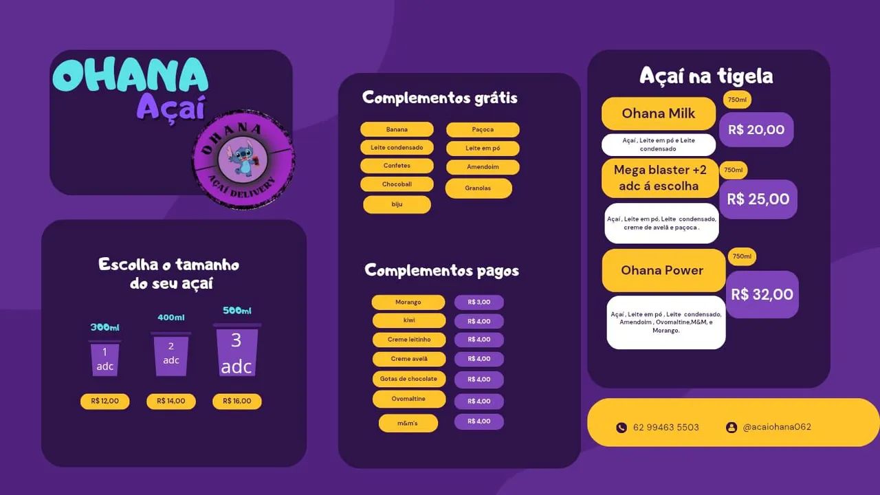 Açaí Ohana delivery e Retirada  - Foto 3