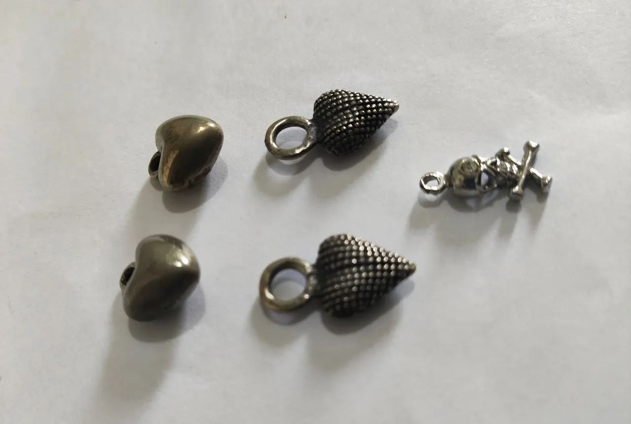 Conjunto 5 Pingentes, Adornos, Berloques - Foto 2