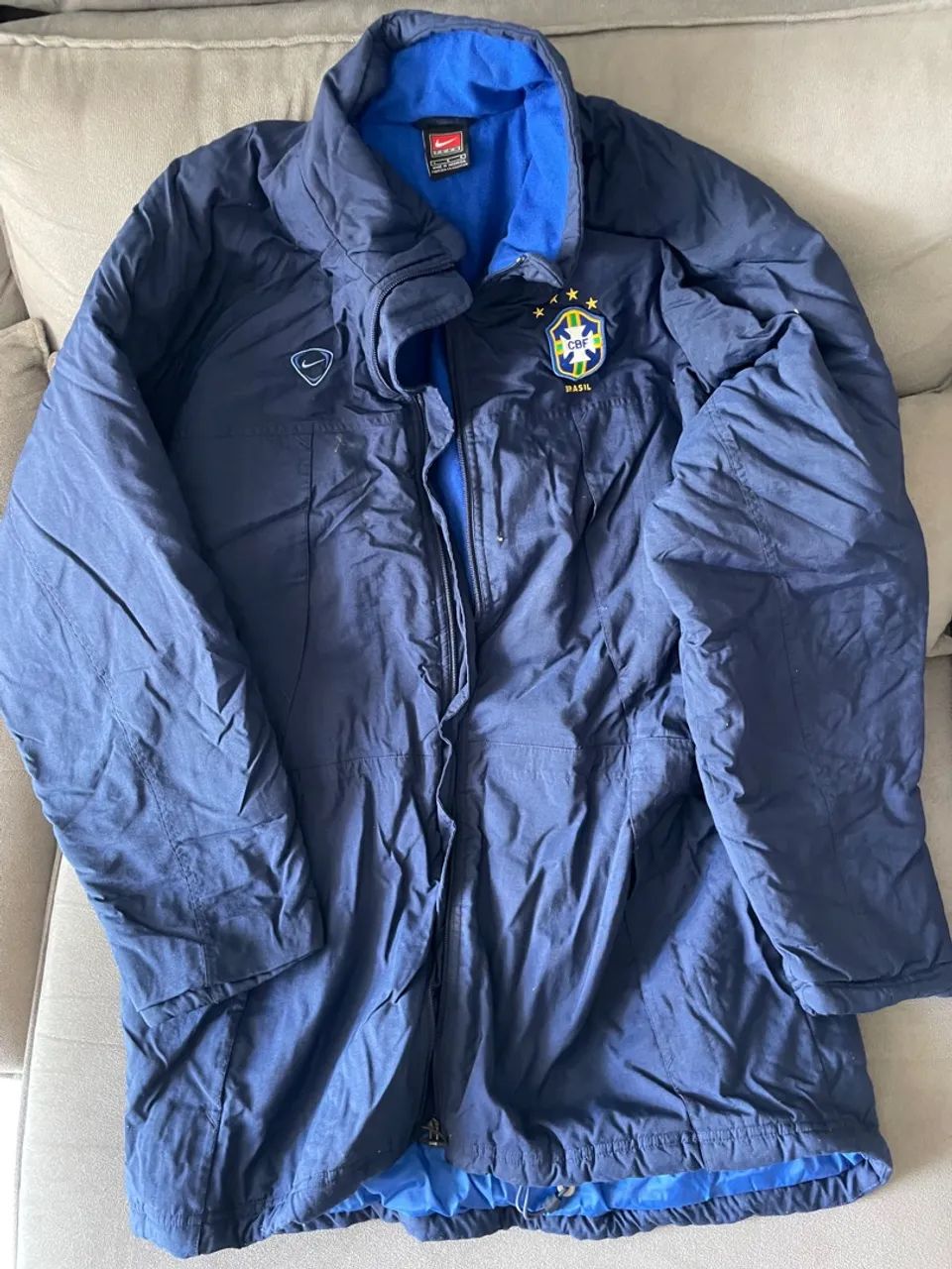 Parka Seleção Brasileira CBF - total 90
