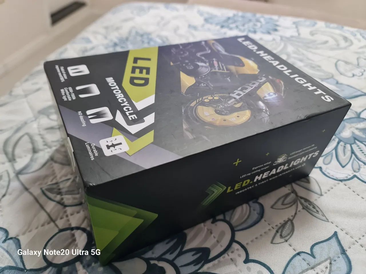 Faróis de LED para Moto - Preto - Foto 4