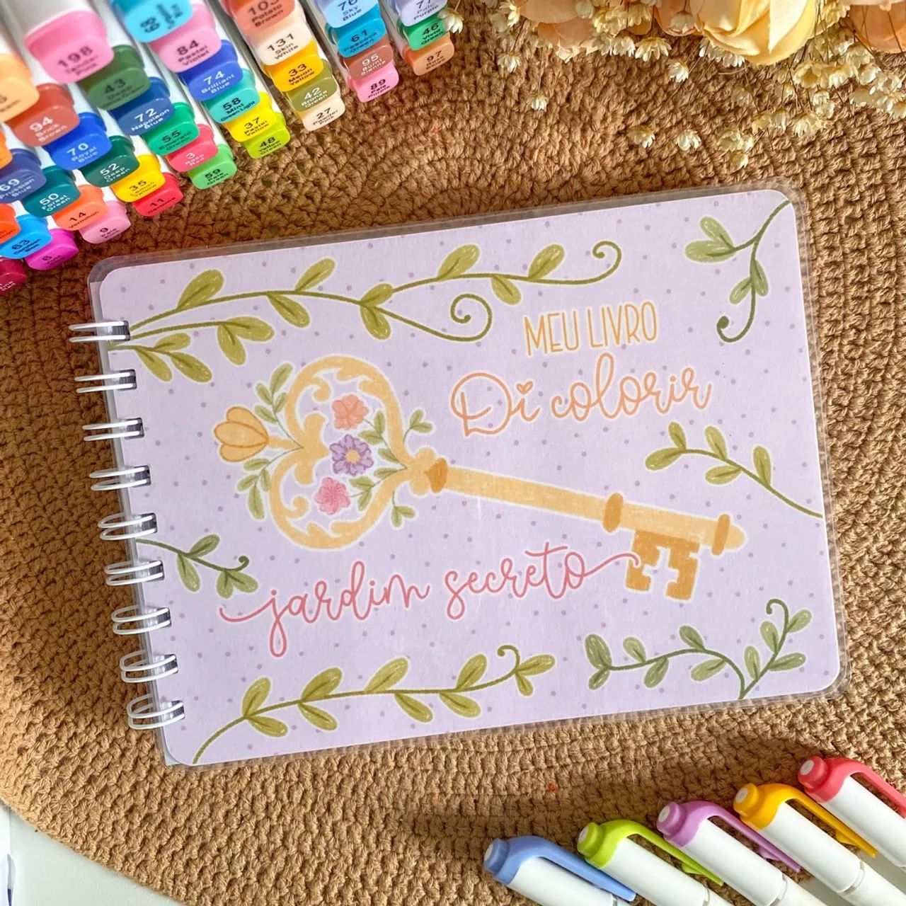 Livro para colorir - Jardim Secreto - LEIA O ANÚNCIO 