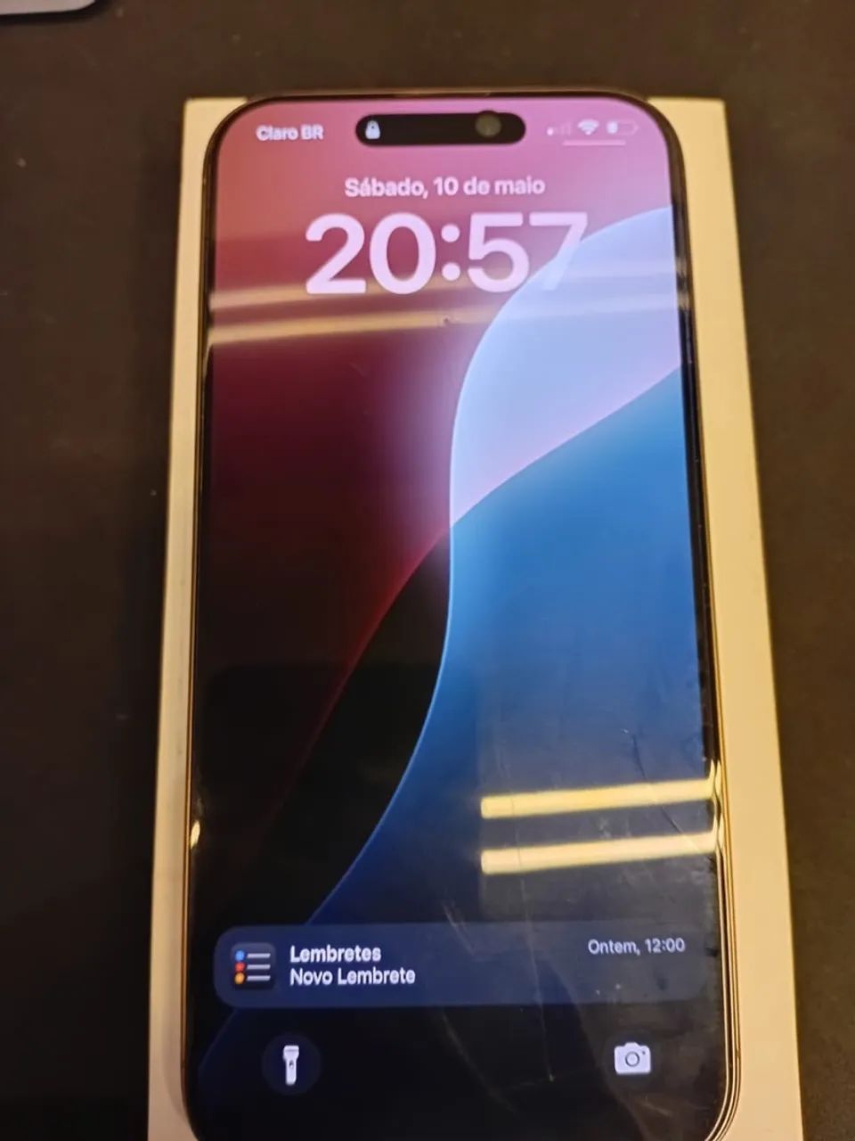 iPhone 16 pro max 256gb 100% de bateria com garantia Apple ainda cabo caixa e nota  - Foto 5