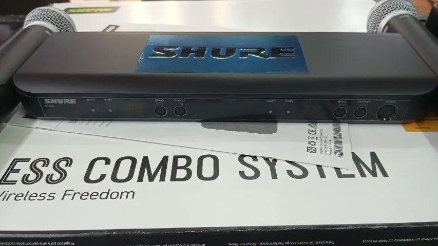 MICROFONE SHURE BLX88/sm58 novo  - Foto 4