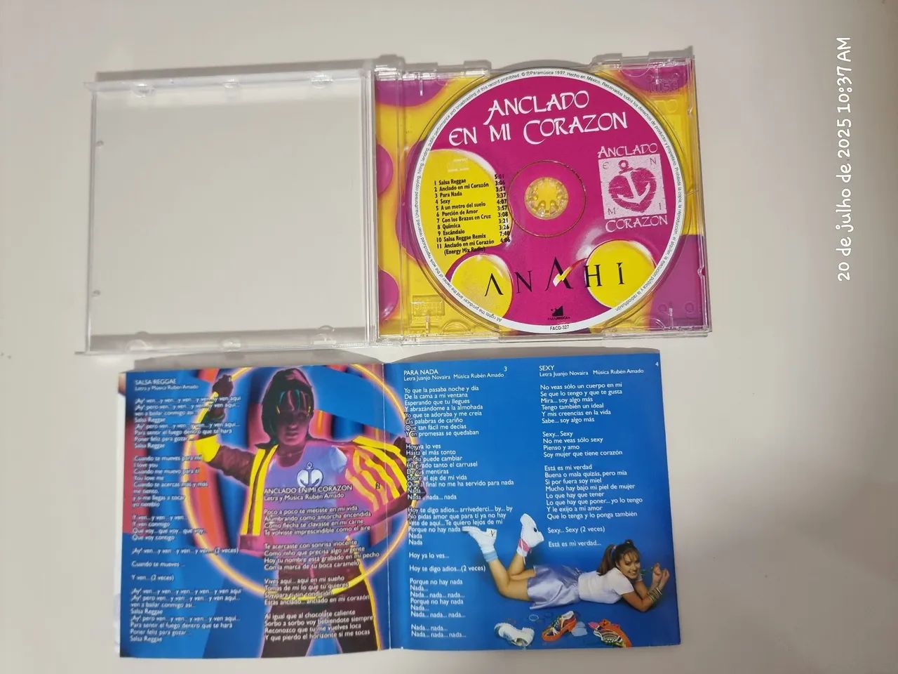 Cd anahi anclado em mi coracon - Foto 4