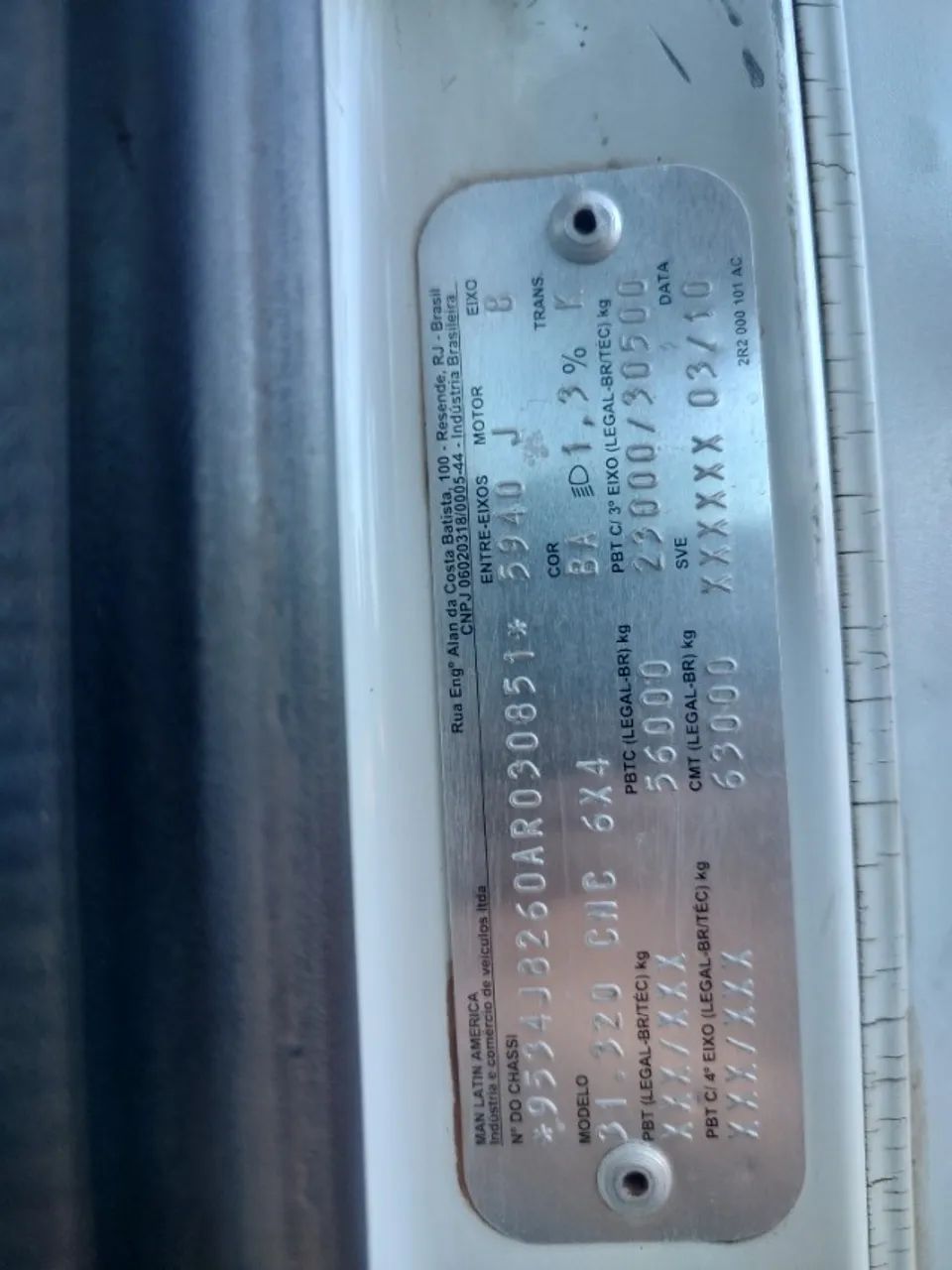 Vw 31320/10 8x4 caçamba com 20 m - Foto 6