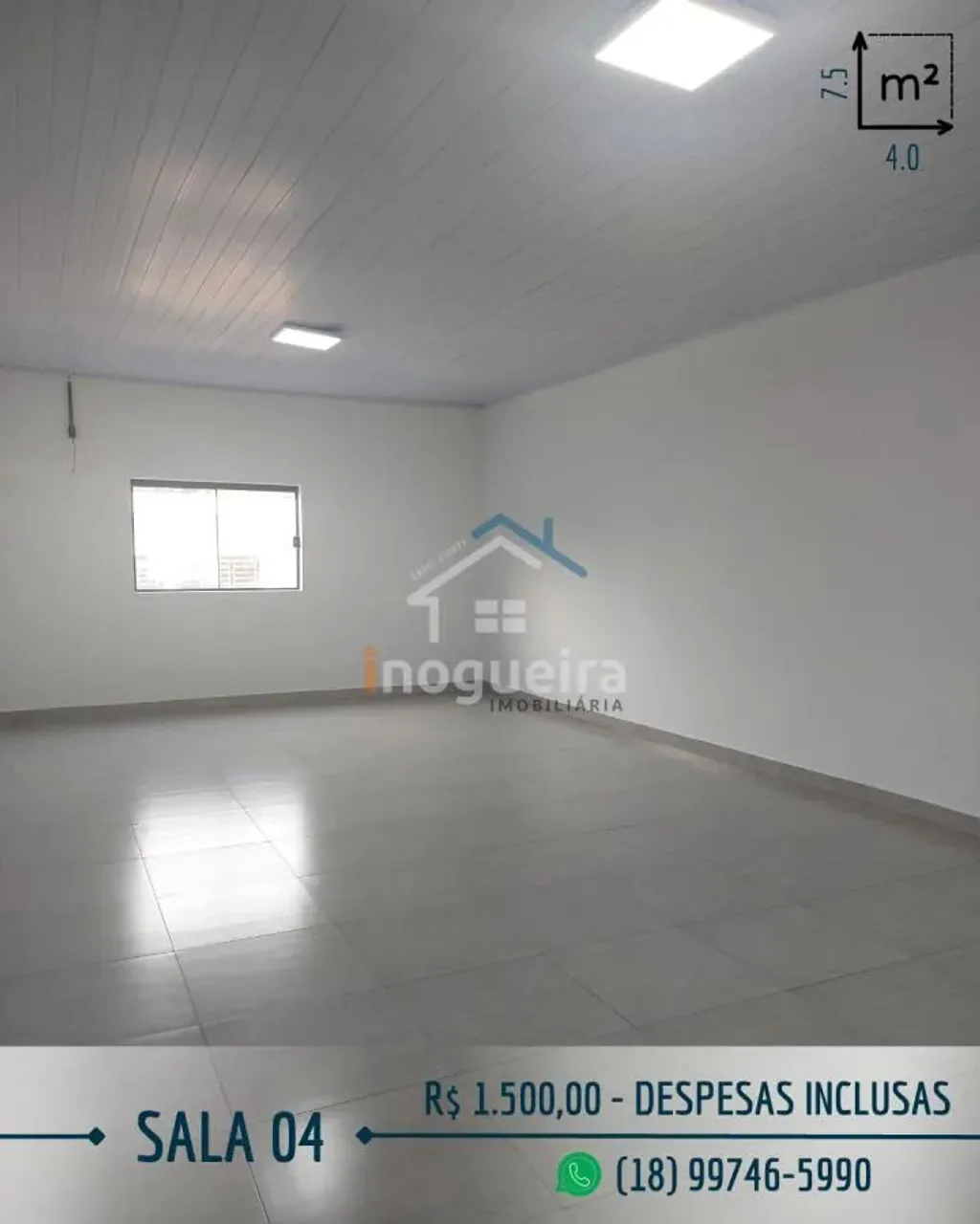 Sala Comercial para Locação em Presidente Prudente, Vila euclides