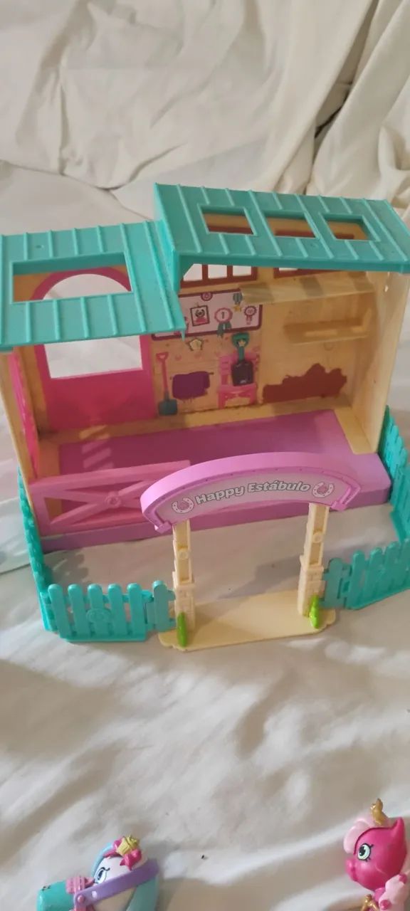 Casinha Shopkins com cavalos  - Foto 2