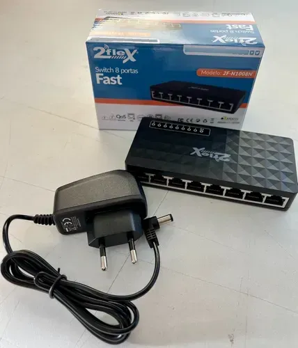 Switch 2 Flex - 8 Portas Fast