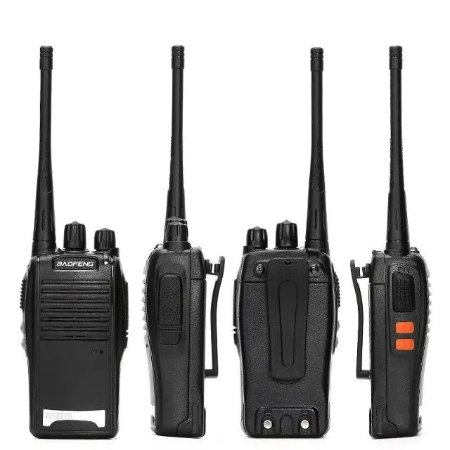 Radio Comunicador Novo 1 A 4km Segurança Empresas Lojas Rua fazendas - Foto 5