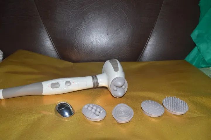 Massageador Elétrico com Infravermelho + 6 Cabeças Intercambiáveis - Foto 6