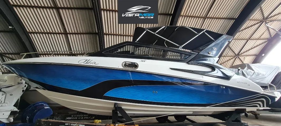 Lancha Atymar 30 pés Open com banheiro (Super nova)