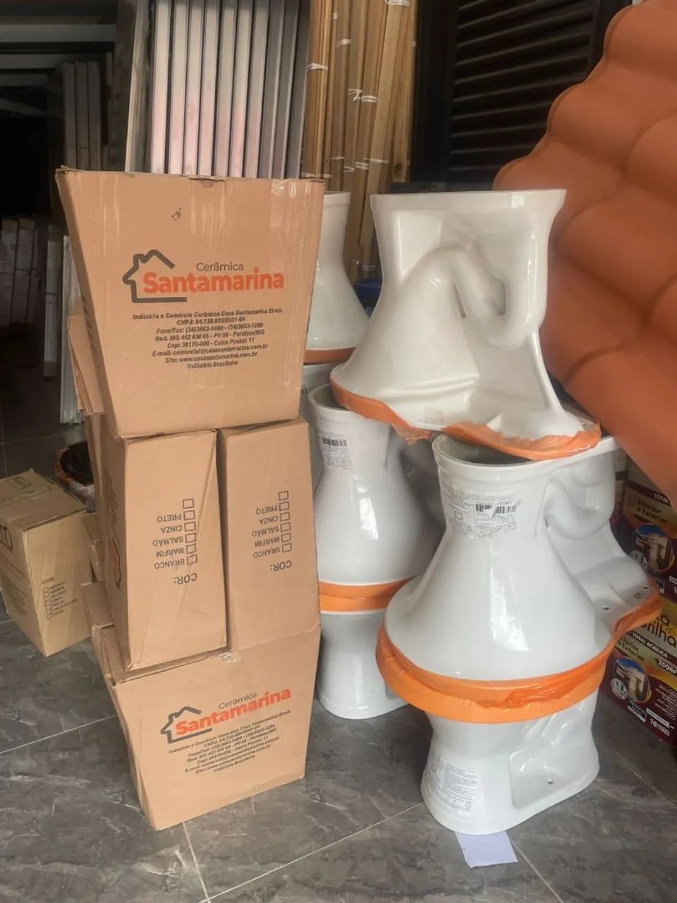 Vaso sanitário c/ caixa acoplada santa Marina/ entregamos - a partir de 365,0000