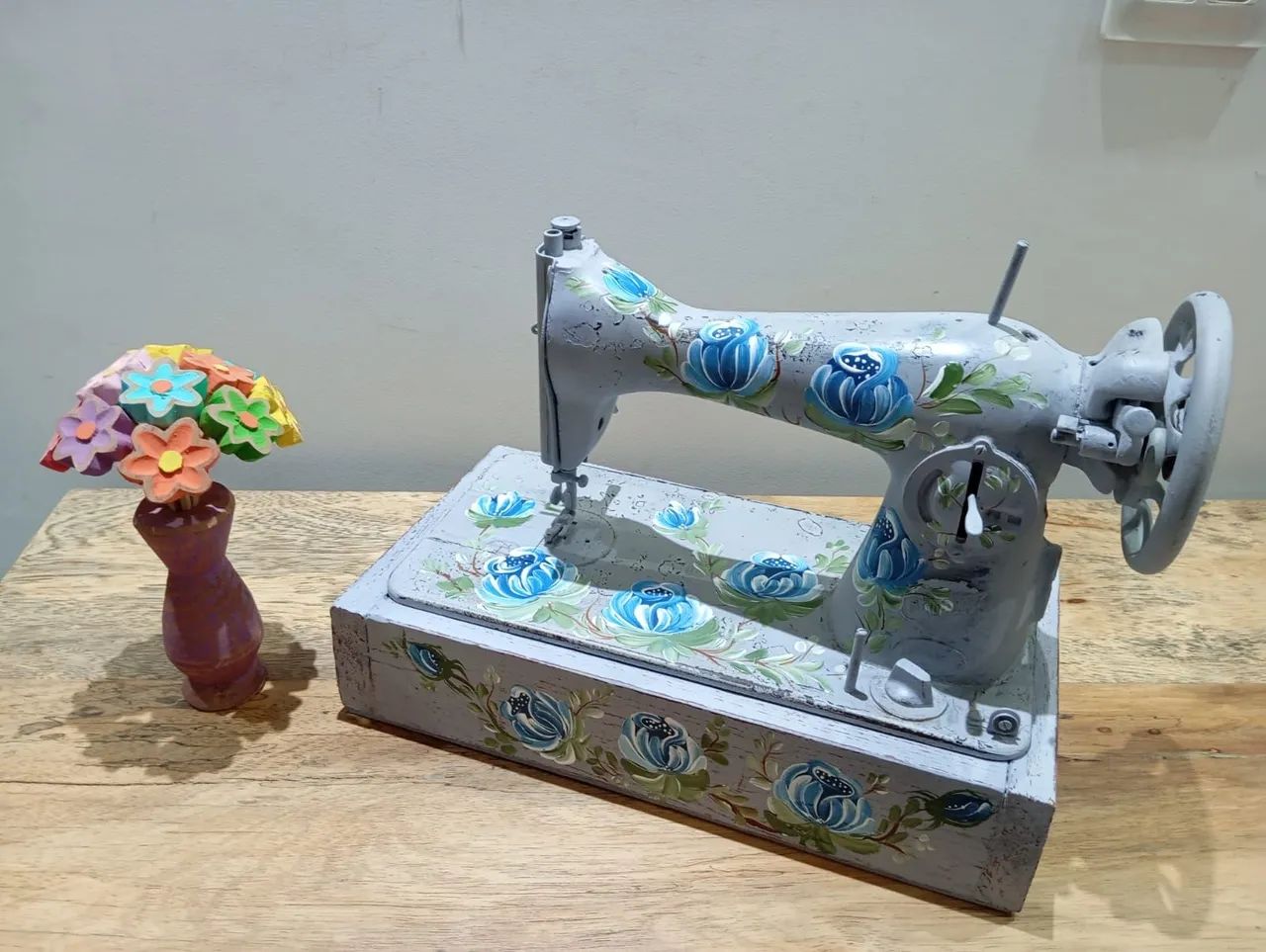 Máquina de costura Vintage 