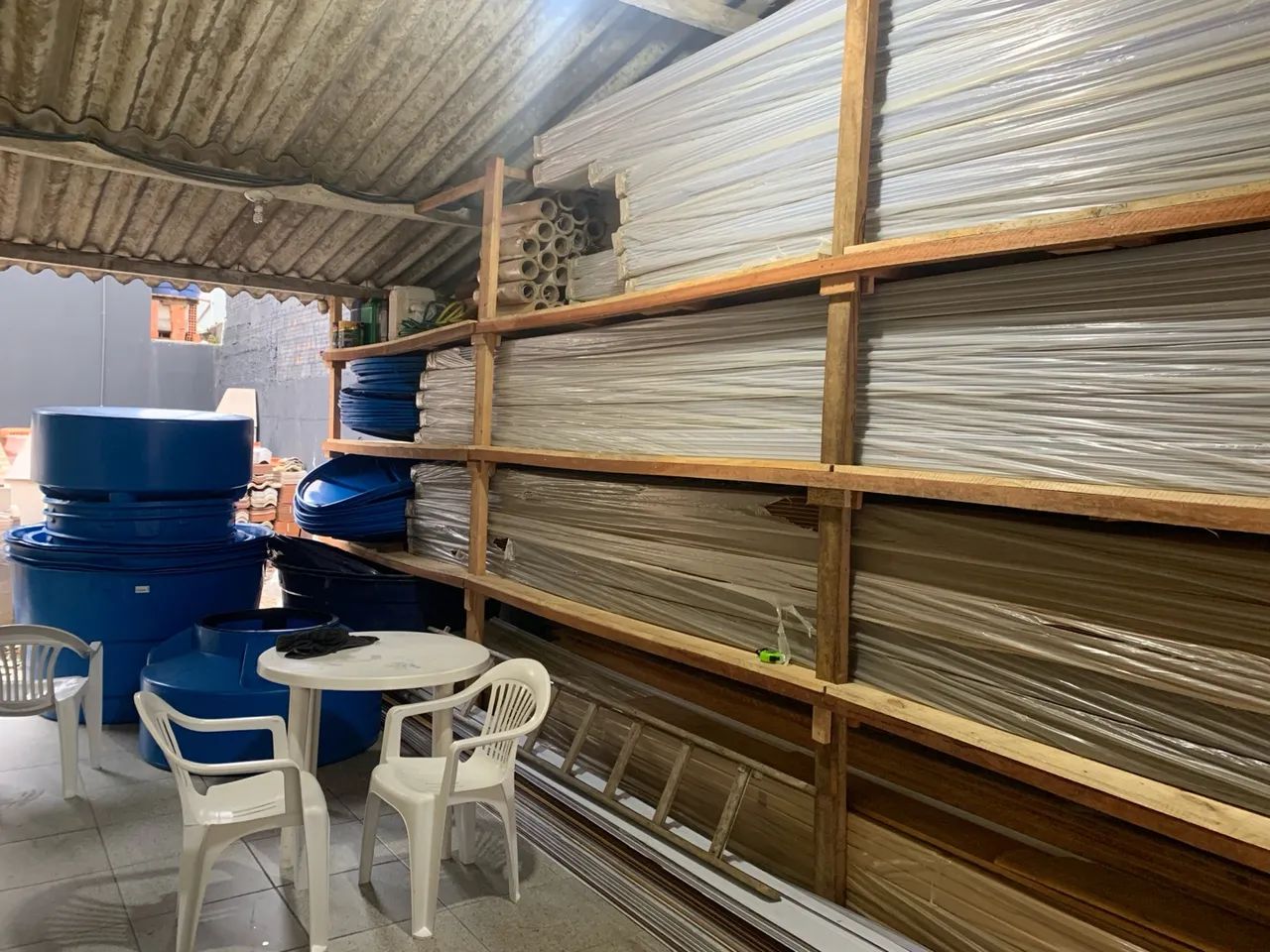 Forro pvc branco gelo 8 mm R$ 17,50m2º - Foto 5