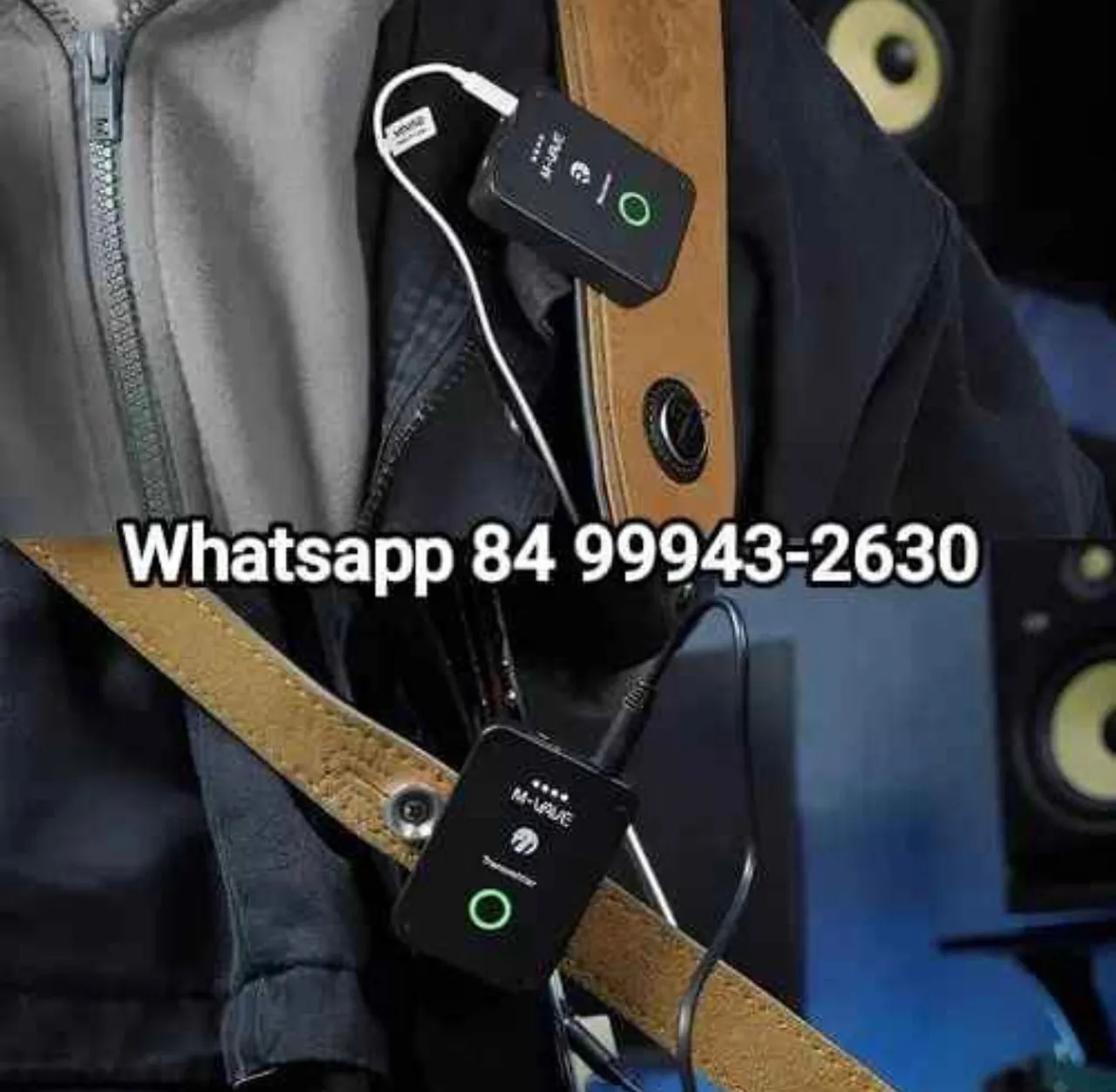Transmissor Sem fio p/ Fone de Ouvido Mvave (v2) Powerplay Retorno Ponto (novo)