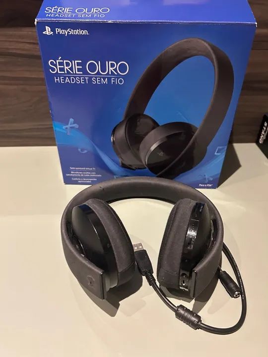 Headset Sem Fio PlayStation Série Ouro - Foto 2