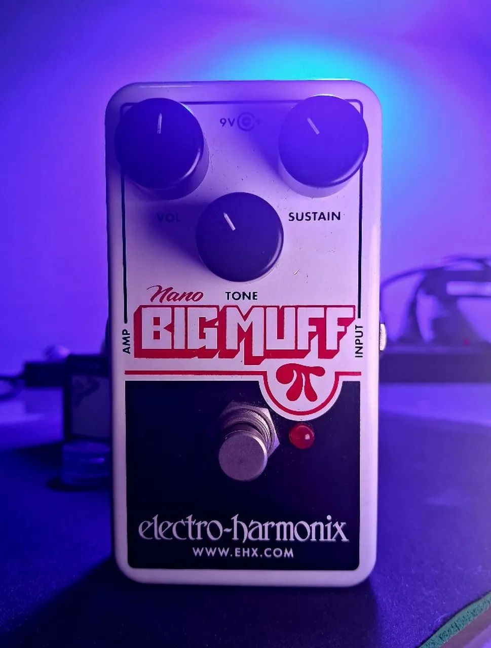 （中古美品）ELECTRO-HARMONIX NANO L MUFF EHX Electro-Harmonix Nano Big Muff - Instrumentos musicais