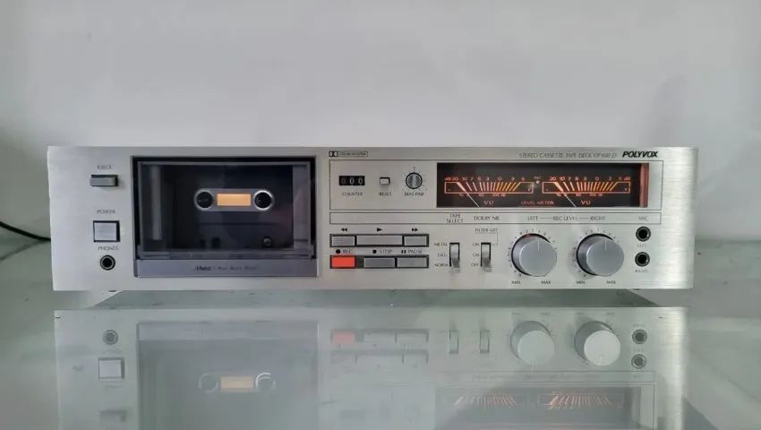 Tape deck Polyvox CP650D (recap)