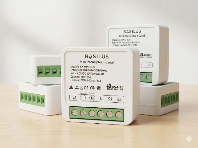 Basilus interruptor inteligente wifi 