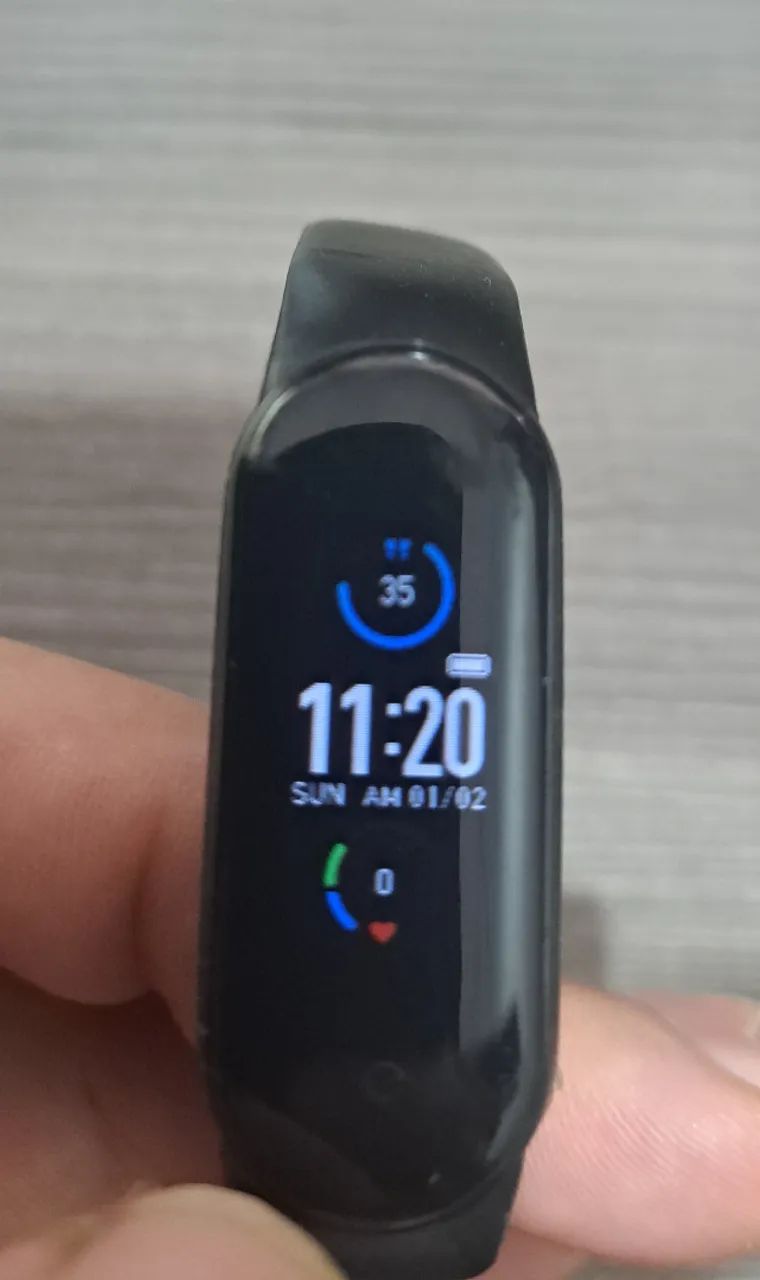 Smartband M5 relógio inteligente smartwatch - Foto 2