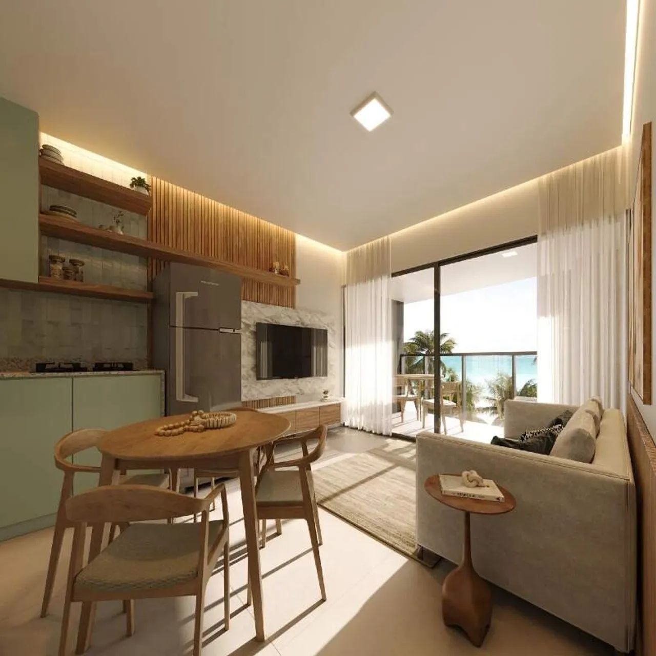 Apartamento à venda, 1 quarto, Praia de Tamandaré - Tamandaré/PE - Foto 3