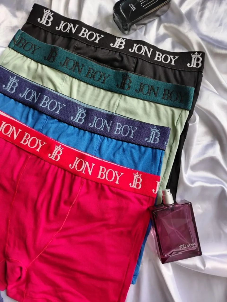 KIT C/10 CUECAS BOX  SUEDE ADULTO